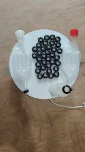 10 Pcs Jar Fermenter Gaskets Wine Beer Fermentation Airlock Lids O Ring Silicone Grommets for Sauerkraut Homebrewing Fermentor