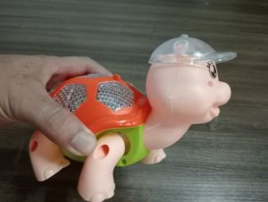 Đồ chơi con rùa biết đi có nhạc và đèn