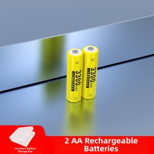 SHIKEXIN | High Capacity Rechargeable 5AAA Batteries 3300mAh