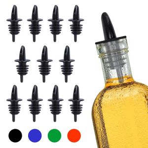10Pcs Plastic Wine Bottle Pourer Pour Spout Stopper Liquor Flow