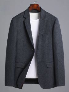 ROMON | Lormen Mens Casual Business Suit Jacket Fashionable Autumn Spring New Style Iron Free Professional Formal Single-breasted Korean Version
