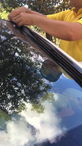 ยางขอบกระจกบานหน้า Honda civic fd ปี 06-11 & 1 คู่ซ้าย-ขวา