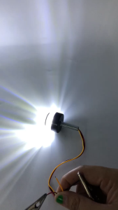 ไฟหรี่เลี้ยวแต่ง ปลายแฮนด์ รถมอเตอร์ไซค์ LED 12v sbd 2สี มีขาวเหลือง honda wave 110i moto