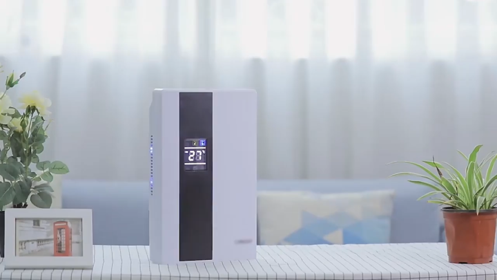 2 in 1 Air Dehumidifier Air Purifier 2200mL Photocatalyst Purification Dust Dehumidifier Remove Moisture Anti Mold SG 3 Pin Plug