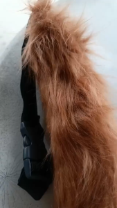 Zootopia Nick Fox Ears Headband & Tail Set Faux Fur Cosplay Costume Accessory Halloween Role‑Play Ship From MY Local Warehouse