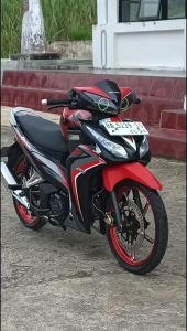 STRIPING STICKER Honda Blade R 125 fi 2015 list body standar kualitas terbaik