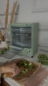 Ace Memoo 14 Ltr Mini Air Fryer Oven Hijau: Alat Masak Goreng Tanpa Minyak