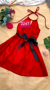 MYDU SHOP | Đầm Xòe Cột Nơ Eo MS 2247 | Duyên Dáng – Nữ Tính