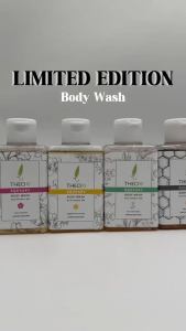🇸🇬 Theo10 LIMITED EDITION Squeaky Body Wash | Natural Bath Shower Gel Soap Free Eczema Dry Sensitive Skin Care Itch Relief Anti Bacterial Psoriasis Organic Itchy Redness Beauty Moisturizers Family Friendly Travel Size Essential Oil Kids Baby Children
