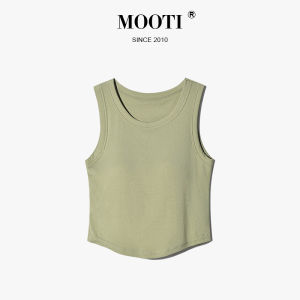 Mooti | Sleeveless Bust Support Crop Top
