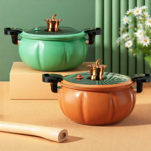 Aesthetic Multifunction Non-Stick Rice Stone Pumpkin Shaped Pot