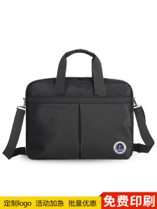 กระเป๋าผ้าไนลอนแบบพิมพ์ลายธุรกิจสำหรับเดินทาง กระเป๋าเอกสารธุรกิจ กระเป๋าสตางค์ผู้ชาย กระเป๋าสะพายไหล่แบบหนัง PU ขนาดกลาง