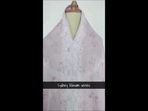 Mukena Sidney Blossom Dewasa Renda Dari Dalanova Terbaru Jumbo
