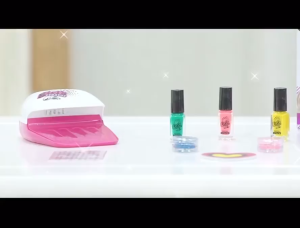 Nail Glam Nail Art Pen Set Mainan Kutek Kuku Anak Mainan Salon Anak Nail Polish