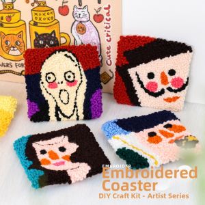 QINGPIN | Beginner Friendly Creative DIY Punch Needle Insulation Pad Kit