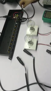 Flowwave disco light dmx512 8-way splitter & rs485 controller - professional signal tool for clubs/events Christmas Party Gift