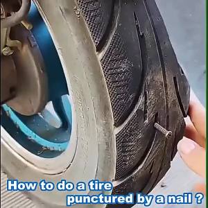 Cars Tire Mending Nail Emergency Vacuum Puncture Fix Kit Rubber Nails with Glue Boxed Repair Tool Set For Truck Motorcycle