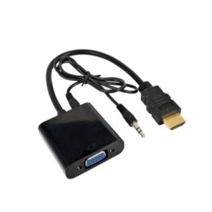 adapter hdmi to vga bisa buat monitor jadi tv
