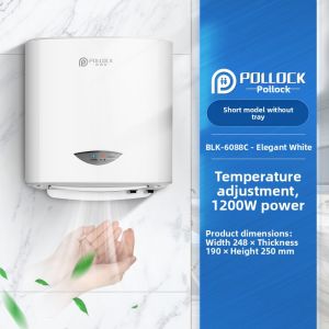 Pollock Automatic Sensor Intelligent High-Speed Hand Drying Machine Commercial Bathroom Accessories Wave Form Hand Dryer