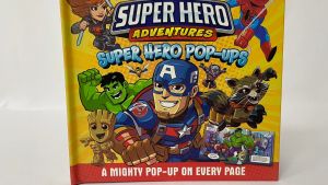 Marvel Super Hero Adventures Pop-ups Storybook Suitable For Toddler
