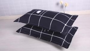 Bestenrose 2 Pcs New Fashion Pillow Case bedding Pillowcase Printed Non-slip Bantal Cover Bedsheet Home Decoration Pillow Cases 74 48cm