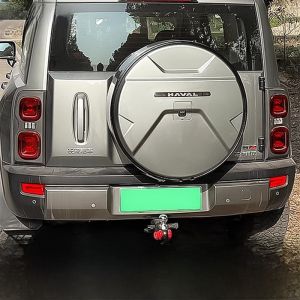 ฝาครอบยางอะไหล่สำรองสำหรับฮาร์ฟิร์ส รุ่นมังกร อุปกรณ์ตกแต่งภายนอก ฝาครอบยางอะไหล่สำรองแบบไฟ LED กระจ่างใส