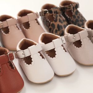 White Baby Shoes: Binyag Girl Formal Princess Shoes & Rubber Soft Sole Infant Christening Sandals