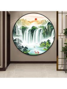 FENGHONGTAO | Decorative Entrance Chinese Style Landscape Painting