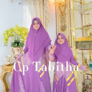 LESTARIJAYA Baju Lebaran Terbaru Gamis Couple Ibu Anak Terkini 2023