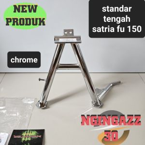 STANDAR TENGAH SATRIA FU 150 SATRIA FU FACELIFT BARONG CBU WARNA CHROME