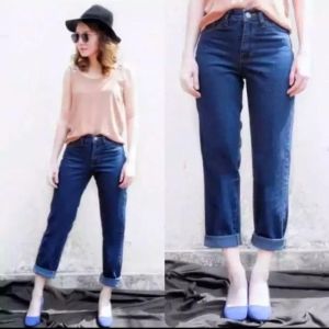 PLAIN BOYFRIEND// BOYFRIEND 27-34// CELANA JEANS BOYFRIEND//CELANA JEANS WANITA