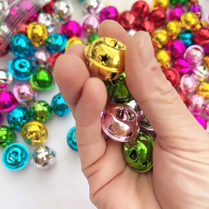 Kerincingan Lonceng Warna Warni Polos Serbaguna / Lonceng Kuningan Kelintingan Multifungsi CF C1154