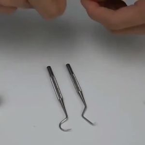 Bộ Tăm Xỉa Răng Bằng Thép Không Gỉ Công Cụ Loại Bỏ Cao Răng Có Thể Tái Sử Dụng Máy Làm Sạch Răng Di Động Để Vệ Sinh Răng Miệng Máy Xỉa Răng Dành Cho Người Lớn