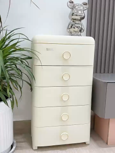 Hisoa Drawer Storage Cabinet | Multi-Category Snack/Toy/Clothing Storage | Suitable for Bedrooms and Living Rooms