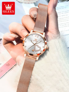 OLEVS | Đồng Hồ Chống Nước Học Sinh Đính Kim Cương Luxe