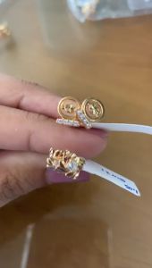 Anting Giwang Emas Kadar 8K & 6K: Desain Cantik & Mewah