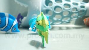 Prosun Shark Catch Fish with Net Underwater Diving Game Children Age 6+ Water Swimming Pool Toy (WG 7031 - Shark Catch Fish)