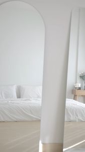 ฟรี! กระจกมินิมอล รูปแบบ Front Door ขนาด 80×180 ซม. สำหรับกระจกแต่งตัว, กระจกเต็มตัว, และกระจกเงา