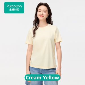 Purcotton | Cooling Water Shine Cotton T-Shirt