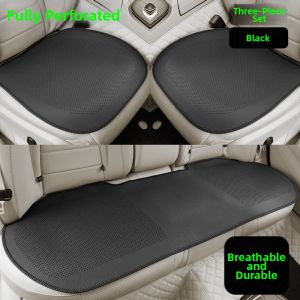MRTREE | Summer Napa Leather Full Enclosed Car Seat Cushion For Rear Seats