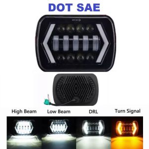 Lampu Daymaker Kotak 7 Inch Jeep Feroza Taft Dot 3 USA