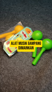 Alice A045M Maraca Round Alat Musik Perkusi Marakas