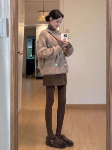 CHANGTONG | Áo Sweater Hàn Quốc Phong Cách Cao Cấp Retro Rộng Rãi