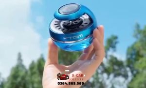 Nước hoa ATOM- Nước hoa ô tô khử mùi ô tô siêu tốc- Chạy năng lượng mặt trời xoay quạt tỏa hương