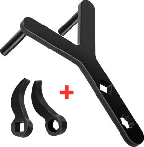 3 Pcs  Automotive Lower Control Arm Removal Tool Ball Joint Pry Bar Set Labor Saving for 1/2 Inch Drive Disassembly Wrench