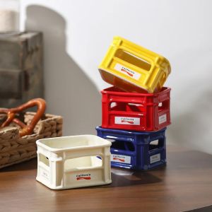 New Creative Ceramic Snack Bowl Living Room Home Fruit Bowl Cafe Snack Basket Popcorn French Fries Bowl