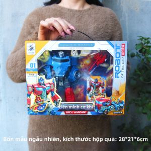 Bộ Quà Tặng Đồ Chơi Robot Biến Hình Cho Trẻ Em