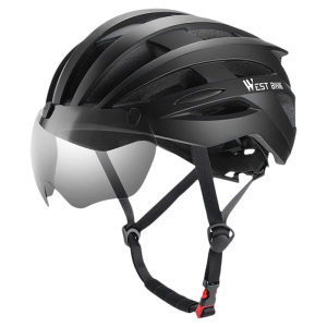 West Biking | Extra Wide Large Riding Safety Helmet with Goggles