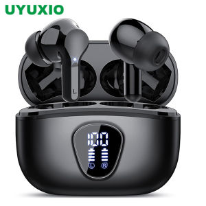 Wireless Earbuds with LED Display HiFi Stereo Headphones BT5.4  48H Play Time ENC Noise Cancelling Ear Buds IP7 Earphones