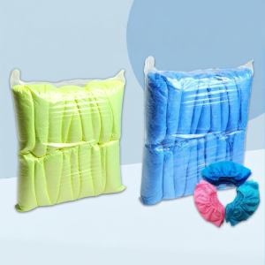 Anti-slip Water-resistant Disposable Foot Cover High Cuff